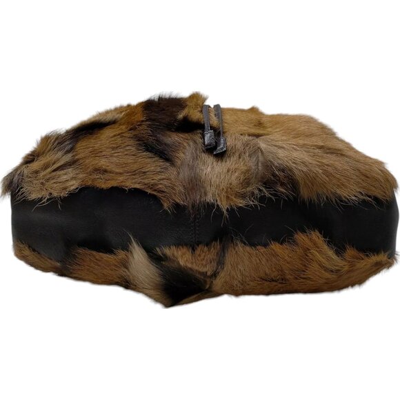 503385AT (S6) Fendi Shoulder Bag Brown Leather - Picture 4 of 9